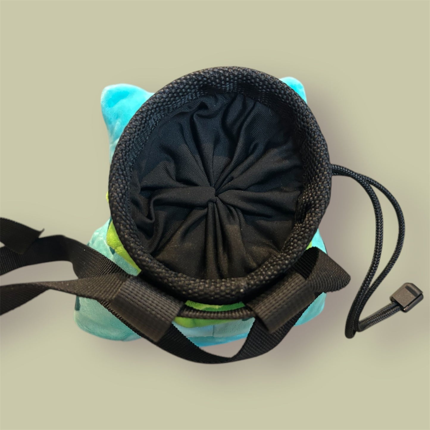 Bulbasaur Chalk Bag back view