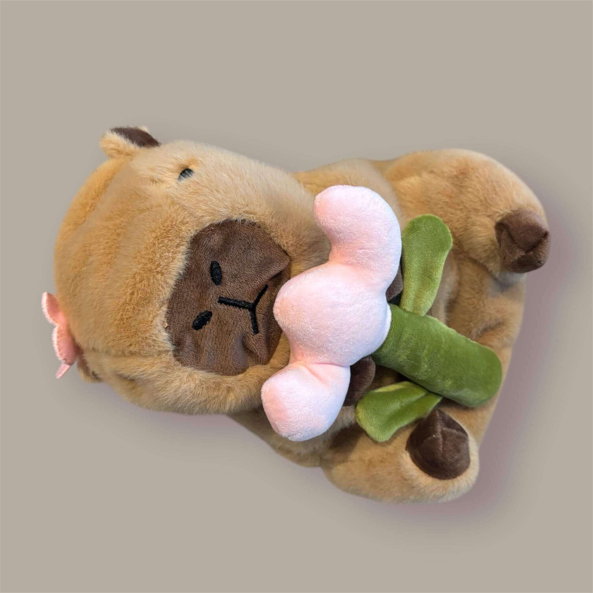 capybara flower chalk bag